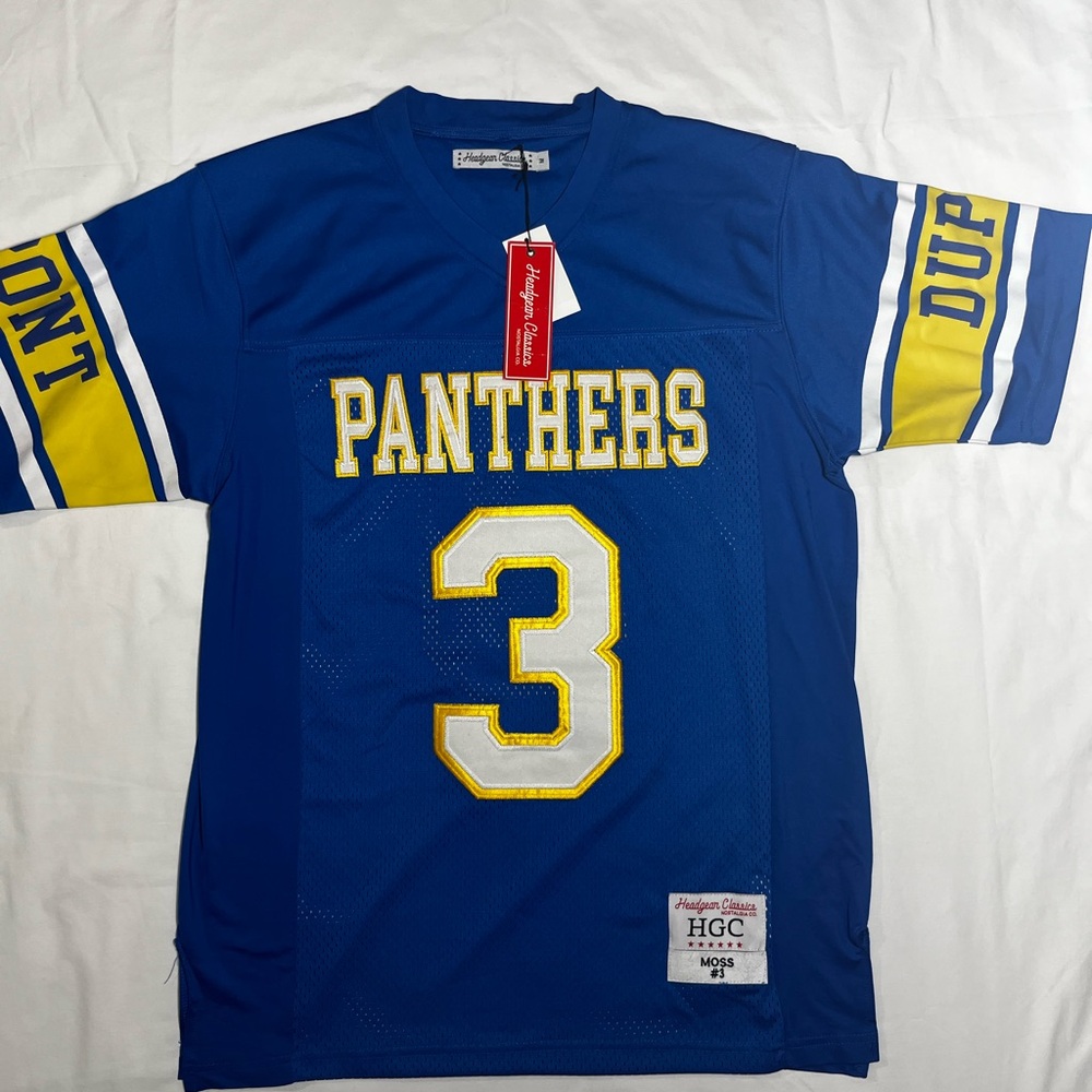 Panthers Blue and Yellow Jersey
